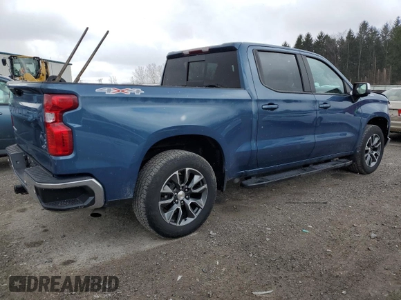 2024 Chevrolet Silverado 1500 LT with VIN 3GCPDDEK7RG174872, listed as a Copart auction lot 50132685 with 14,195 mi miles and Salvage Title. Bid and sale history available at carsss.com. Image 3.