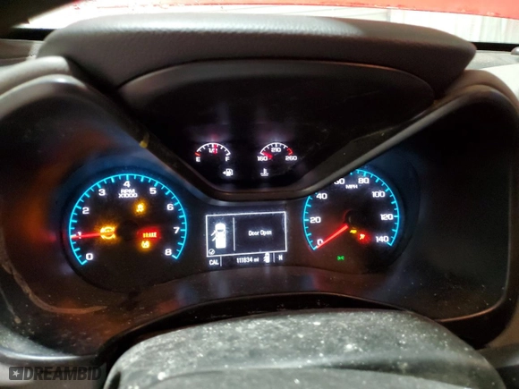 2019 Chevrolet Colorado 4WD Work Truck with VIN 1GCGTBEN4K1344918, listed as a Copart auction lot 43985245 with 111,834 mi miles and Salvage Title. Bid and sale history available at carsss.com. Image 9.