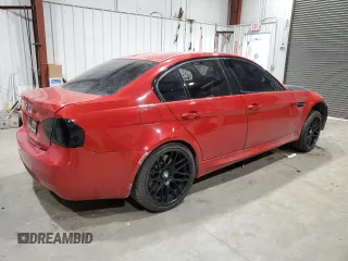 2008 BMW 3 Series M3 with VIN WBSVA93558E215296, listed as a Copart auction lot 81343534 with Not provided miles and Clean title. Bid and sale history available at DreamBid. Image 3.