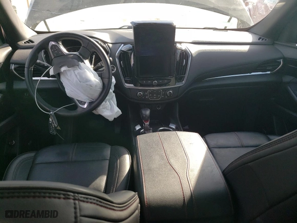 2022 Chevrolet Traverse RS with VIN 1GNEVJKWXNJ128981, listed as a Copart auction lot 48280223 with 31,108 mi miles. Bid and sale history available at carsss.com. Image 8.