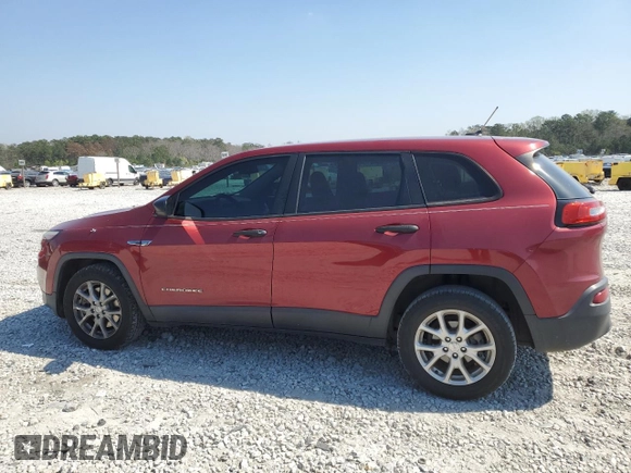 2015 Jeep Cherokee Sport с VIN 1C4PJLAB4FW531978, выставлен на аукционе Copart как лот 46999054 с пробегом 148 531 миль миль и Списание • Salvage title. История ставок и продаж доступна на DreamBid. Изображение 2.