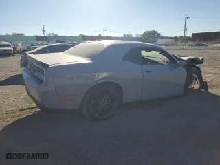 2021 Dodge Challenger GT with VIN 2C3CDZKG1MH632060, listed as a Copart auction lot 75119444 with 43,947 mi miles and Salvage Title. Bid and sale history available at carsss.com. Image 3.