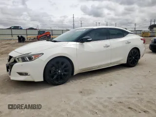 2017 Nissan Maxima SV with VIN 1N4AA6AP9HC425670, listed as a Copart auction lot 60349455 with 129,034 mi miles and Clean title. Bid and sale history available at DreamBid. Image 1.