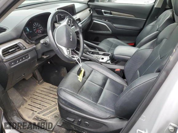 2022 Kia Telluride EX with VIN 5XYP3DHC0NG270021, listed as a Copart auction lot 50708455 with 79,830 mi miles and Salvage Title. Bid and sale history available at carsss.com. Image 7.