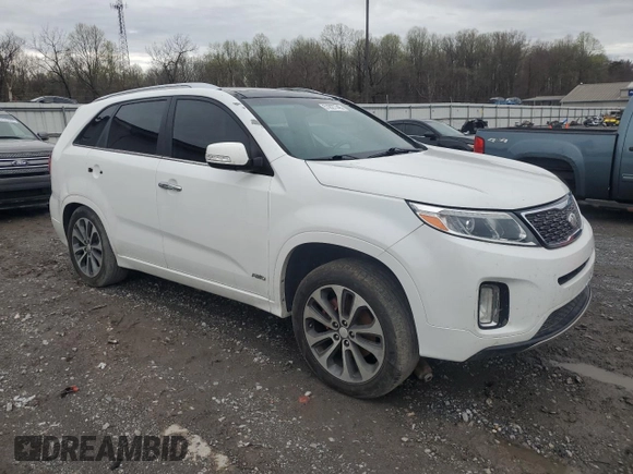 2014 Kia Sorento SX with VIN 5XYKWDA74EG457132, listed as a Copart auction lot 51827745 with 157,480 mi miles and Clean Title. Bid and sale history available at carsss.com. Image 4.