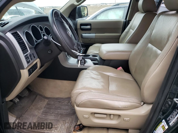 2008 Toyota Sequoia Platinum with VIN 5TDBY67A48S007870, listed as a Copart auction lot 47734315 with 91,218 mi miles and Clean Title. Bid and sale history available at carsss.com. Image 7.