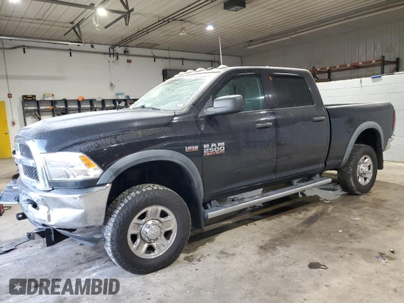 2017 Ram 2500 ST with VIN 3C6TR5CT9HG532433, listed as a Copart auction lot 87252014 with 121,915 mi miles and Salvage Title. Bid and sale history available at carsss.com. Image 1.
