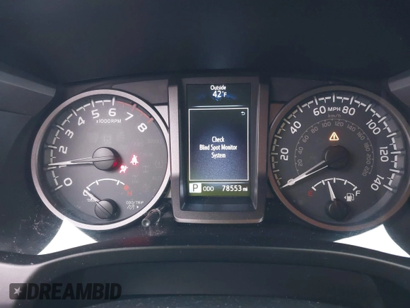 2018 Toyota Tacoma SR with VIN 3TMCZ5AN0JM150540, listed as a IAAI auction lot 41683174 with 78,553 mi miles and . Bid and sale history available at DreamBid. Image 7.