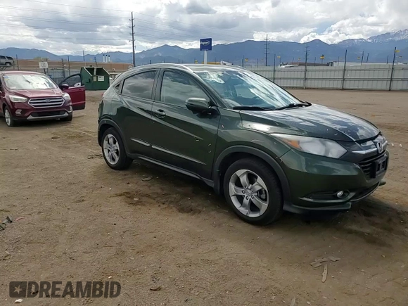 2016 Honda HR-V EX-L w/Navi with VIN 3CZRU6H77GM761013, listed as a Copart auction lot 53153565 with 37,363 mi miles and Salvage Title. Bid and sale history available at carsss.com. Image 12.