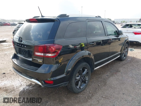 2019 Dodge Journey Crossroad with VIN 3C4PDCGG9KT717655, listed as a IAAI auction lot 41939719 with 114,554 mi miles and . Bid and sale history available at DreamBid. Image 4.