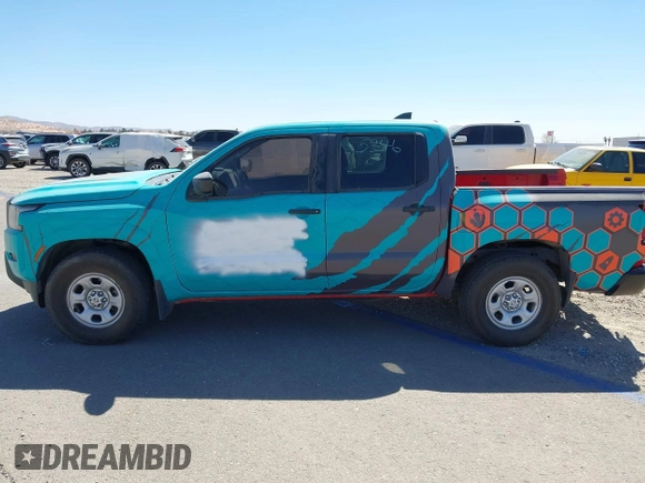 2022 Nissan Frontier SV with VIN 1N6ED1EJ0NN622266, listed as a IAAI auction lot 41431046 with 26,939 mi miles. Bid and sale history available at carsss.com. Image 15.