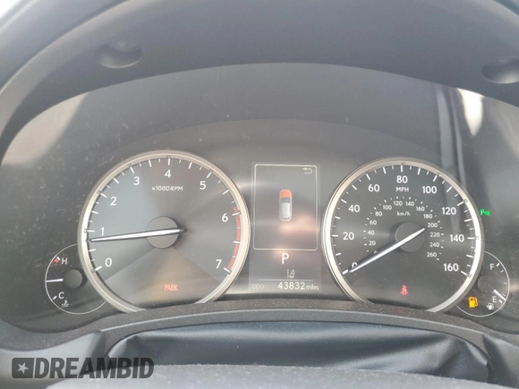 2019 Lexus NX 300 with VIN JTJBARBZ1K2183192, listed as a Copart auction lot 53644305 with 43,832 mi miles and Salvage Title. Bid and sale history available at DreamBid. Image 9.