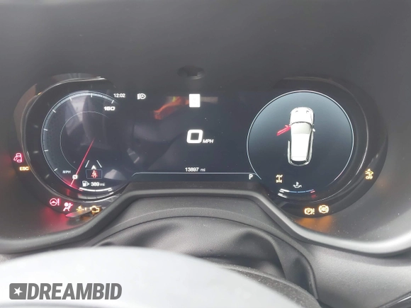 2024 Dodge Hornet GT with VIN ZACNDFAN6R3A38323, listed as a IAAI auction lot 41599365 with 13,897 mi miles and . Bid and sale history available at DreamBid. Image 7.