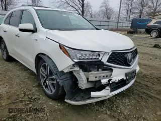 2017 Acura MDX Sport Hybrid w/Advance Pkg with VIN 5FRYD7H7XHB000939, listed as a Copart auction lot 44944615 with 114,820 mi miles and Salvage Title. Bid and sale history available at carsss.com. Image 10.