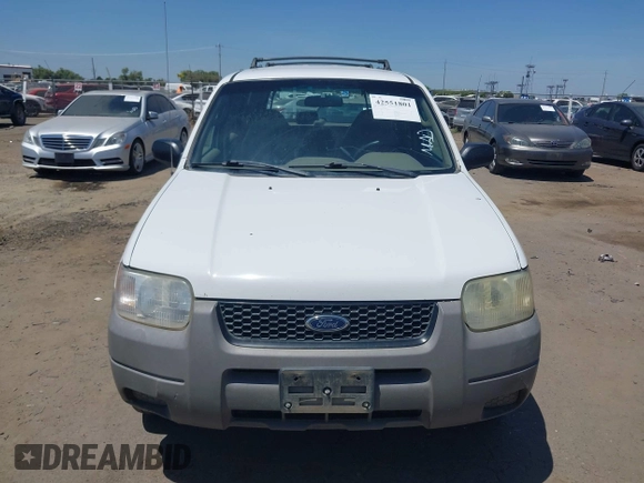 2001 Ford Escape XLS with VIN 1FMYU021X1KA59670, listed as a IAAI auction lot 42551801 with 189,058 mi miles and . Bid and sale history available at DreamBid. Image 6.