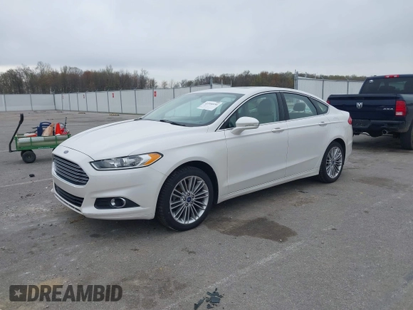 2014 Ford Fusion SE with VIN 3FA6P0HD5ER232622, listed as a IAAI auction lot 41998936 with 133,832 mi miles and . Bid and sale history available at DreamBid. Image 2.
