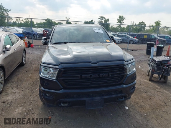 2021 Ram 1500 Big Horn with VIN 1C6SRFFT4MN818902, listed as a IAAI auction lot 42581851 with 58,615 mi miles and . Bid and sale history available at DreamBid. Image 13.