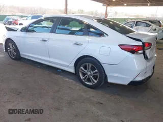 2019 Hyundai Sonata SEL with VIN 5NPE34AF2KH806872, listed as a IAAI auction lot 41825437 with 103,281 mi miles and . Bid and sale history available at DreamBid. Image 3.