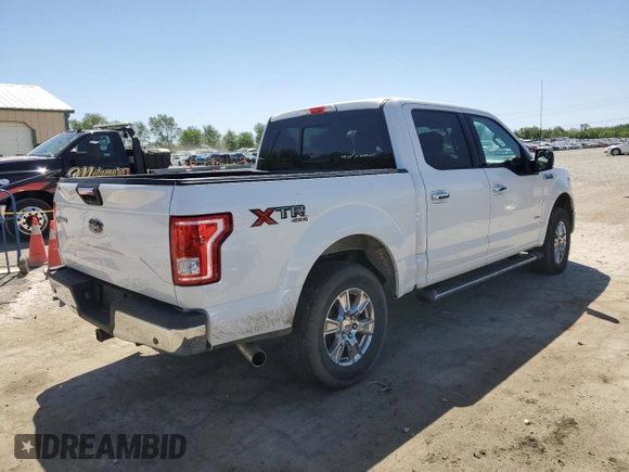2016 Ford F-150 XLT with VIN 1FTEW1EP4GFC86099, listed as a Copart auction lot 55831775 with 104,243 mi miles and Salvage title. Bid and sale history available at DreamBid. Image 3.
