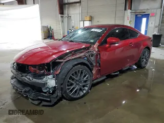 2015 Lexus RC 350 with VIN JTHSE5BC4F5002536, listed as a Copart auction lot 44510765 with 0 mi miles and Salvage Title. Bid and sale history available at carsss.com. Image 1.
