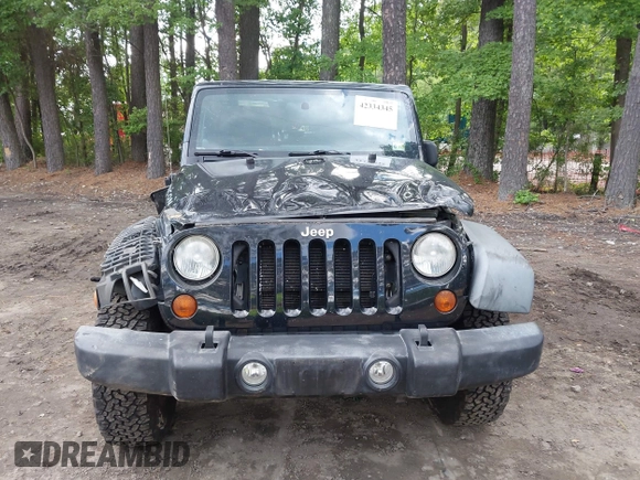 2012 Jeep Wrangler Unlimited Call of Duty MW3 with VIN 1C4BJWFG5CL103267, listed as a IAAI auction lot 42334345 with 135,324 mi miles and . Bid and sale history available at DreamBid. Image 13.
