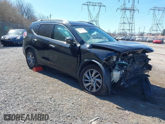 2014 Nissan Rogue SV with VIN 5N1AT2MV2EC823933, listed as a IAAI auction lot 41904128 with 86,731 mi miles. Bid and sale history available at carsss.com. Image 1.