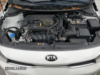 2021 Kia Rio LX with VIN 3KPA24AD8ME394027, listed as a Copart auction lot 58322134 with 37,177 mi miles and Salvage Title. Bid and sale history available at carsss.com. Image 11.