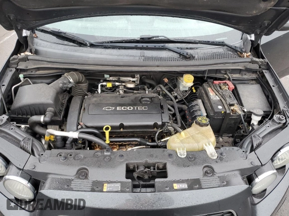 2014 Chevrolet Sonic LT with VIN 1G1JC6SG9E4106710, listed as a Copart auction lot 45018765 with 118,731 mi miles and Salvage Title. Bid and sale history available at carsss.com. Image 14.