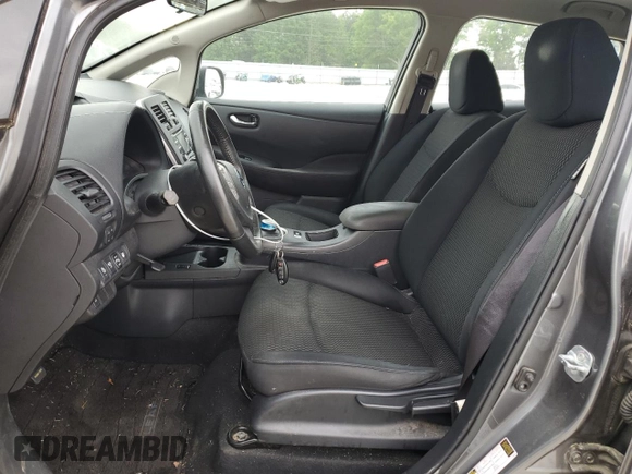 2015 Nissan LEAF SV with VIN 1N4AZ0CP2FC332733, listed as a Copart auction lot 54180075 with 113,871 mi miles and Clean Title. Bid and sale history available at carsss.com. Image 7.
