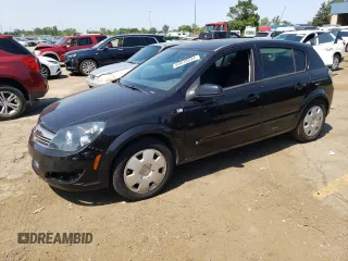 2008 Saturn Astra XE with VIN W08AR671885059509, listed as a Copart auction lot 63618234 with 70,700 mi miles and Salvage Title. Bid and sale history available at carsss.com. Image 1.