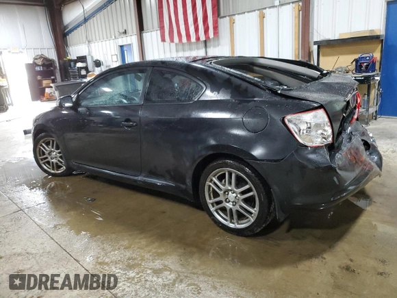 2007 Scion tC Spec with VIN JTKDE167770199354, listed as a Copart auction lot 54169065 with 165,076 mi miles and Salvage Title. Bid and sale history available at carsss.com. Image 2.