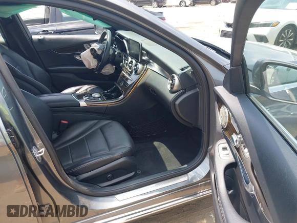 2018 Mercedes-Benz C 300 with VIN WDDWF4JB1JR357884, listed as a IAAI auction lot 42622048 with 58,540 mi miles and . Bid and sale history available at DreamBid. Image 5.