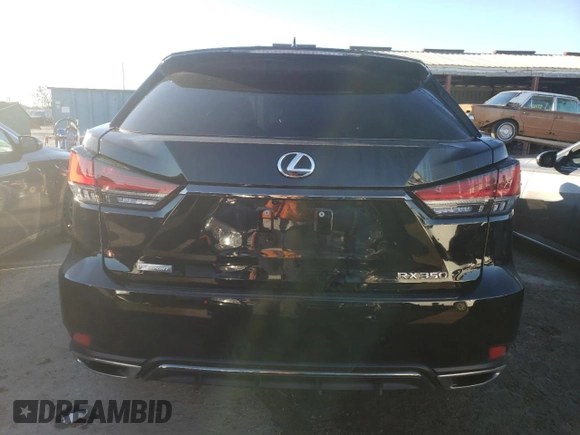 2021 Lexus RX with VIN 2T2YZMDA1MC293336, listed as a Copart auction lot 36037413 with 20,385 mi miles. Bid and sale history available at carsss.com. Image 6.