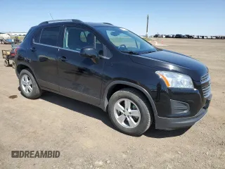 2016 Chevrolet Trax LT with VIN 3GNCJPSB6GL215825, listed as a Copart auction lot 55723165 with 166,120 mi miles and Clean Title. Bid and sale history available at DreamBid. Image 4.