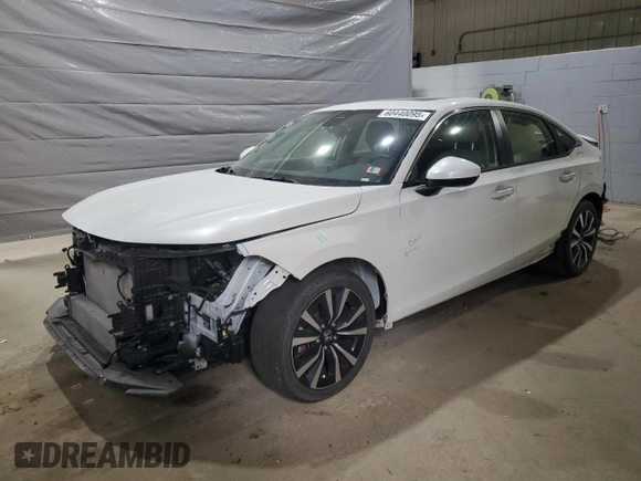 2022 Honda Civic EX with VIN JHMFE1F72NX007311, listed as a Copart auction lot 60440095 with 57,969 mi miles and Salvage title. Bid and sale history available at DreamBid. Image 1.