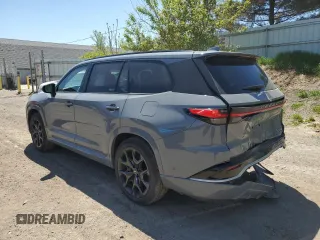 2024 Lexus TX 500h F Sport Premium z VIN 5TDABAB65RS001273, wystawiony jako Copart lot #56386815 z przebiegiem 9920 mil mil oraz Nie do naprawy. Historia ofert i sprzedaży dostępna na DreamBid. Obrazek 2.