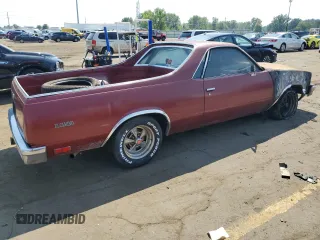1979 Chevrolet El Camino z VIN 1W80J9K525072, wystawiony jako Copart lot #68811314 z przebiegiem Nie podano mil oraz Czysty tytuł • Clean title. Historia ofert i sprzedaży dostępna na DreamBid. Obrazek 3.