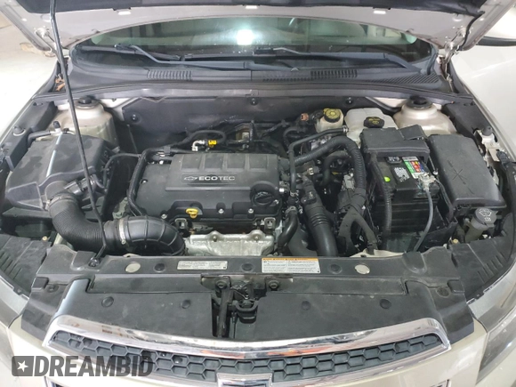 2012 Chevrolet Cruze 1FL with VIN 1G1PE5SC5C7117341, listed as a Copart auction lot 45632215 with 120,954 mi miles and Salvage Title. Bid and sale history available at DreamBid. Image 11.