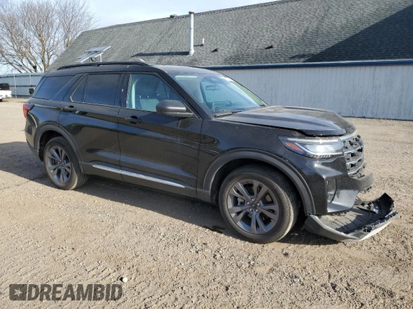 2025 Ford Explorer Active with VIN 1FMUK8DH9SGA99627, listed as a Copart auction lot 54778855 with 8,303 mi miles and Clean title. Bid and sale history available at DreamBid. Image 4.