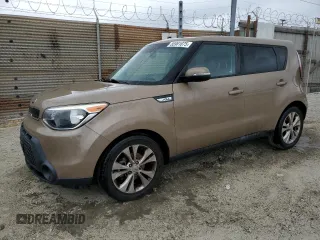 2014 Kia Soul + with VIN KNDJP3A56E7015788, listed as a Copart auction lot 55901075 with 152,460 mi miles and Clean Title. Bid and sale history available at DreamBid. Image 1.