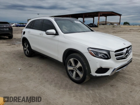 2019 Mercedes-Benz GLC 300 with VIN WDC0G4JB6KF506798, listed as a Copart auction lot 55617685 with 122,025 mi miles and Clean title. Bid and sale history available at DreamBid. Image 4.