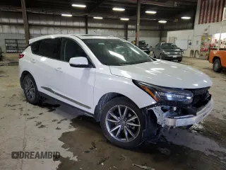 2021 Acura RDX w/Technology Package with VIN 5J8TC2H5XML008922, listed as a Copart auction lot 46092355 with 49,954 mi miles and Salvage Title. Bid and sale history available at carsss.com. Image 4.