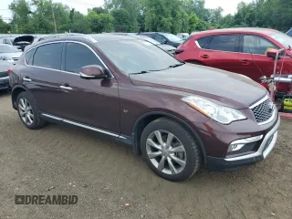 2017 Infiniti QX50 z VIN JN1BJ0RRXHM412120, wystawiony jako Copart lot #59751115 z przebiegiem 96 627 mil mil oraz Szkoda całkowita • Salvage title. Historia ofert i sprzedaży dostępna na DreamBid. Obrazek 4.