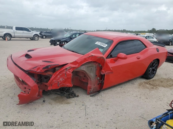 2015 Dodge Challenger SXT with VIN 2C3CDZAG7FH757925, listed as a Copart auction lot 51782645 with 92,755 mi miles and Salvage Title. Bid and sale history available at carsss.com. Image 1.