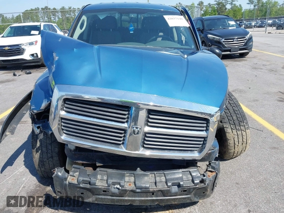 2005 Dodge Dakota SLT with VIN 1D7HW48N05S319621, listed as a IAAI auction lot 42037140 with 251,595 mi miles and . Bid and sale history available at DreamBid. Image 6.