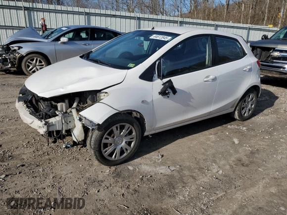 2012 Mazda 2 Sport with VIN JM1DE1KY0C0144373, listed as a Copart auction lot 44612845 with 162,823 mi miles and Salvage Title. Bid and sale history available at DreamBid. Image 1.