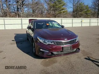 2019 Kia Optima LX with VIN 5XXGT4L38KG317979, listed as a Copart auction lot 48160105 with 160,797 mi miles and Salvage Title. Bid and sale history available at carsss.com. Image 10.