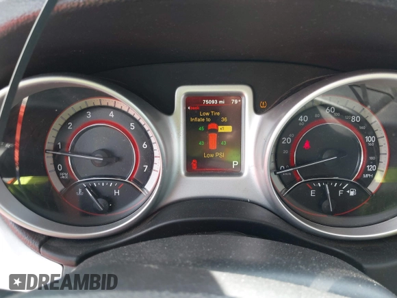 2017 Dodge Journey SXT with VIN 3C4PDCBG5HT537282, listed as a IAAI auction lot 42223589 with 75,093 mi miles and . Bid and sale history available at DreamBid. Image 7.