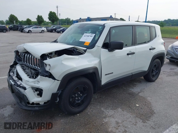 2020 Jeep Renegade Jeepster with VIN ZACNJAAB4LPL64670, listed as a IAAI auction lot 42390799 with 92,899 mi miles and . Bid and sale history available at DreamBid. Image 18.