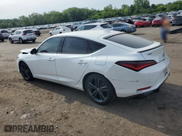 2024 Acura Integra Technology z VIN 19UDE4H69RA012109, wystawiony jako Copart lot #58581295 z przebiegiem 27 204 mil mil oraz Szkoda całkowita • Salvage title. Historia ofert i sprzedaży dostępna na DreamBid. Obrazek 2.